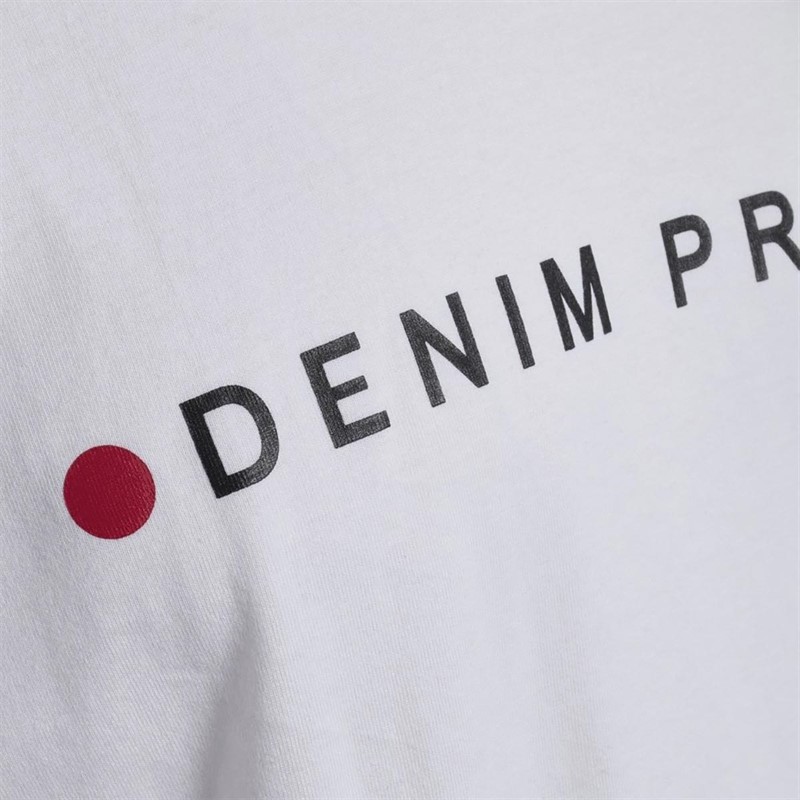 Denim Project Heren Logo T-shirts Wit