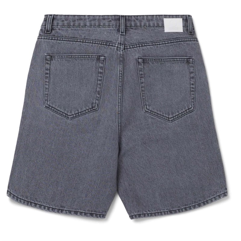 Denim Project Heren Classic Dad Denim shorts Gewassen Grijs