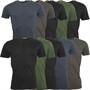 Denim Project T-Shirts Dix Pack Homme Multicolore
