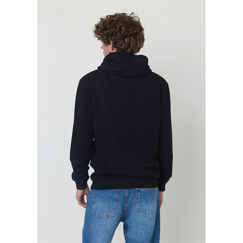 Denim Project Heren Basic Rits Hoodie 001 Zwart