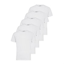 Denim Project lot de 5 T-shirts Homme 002 Blanc