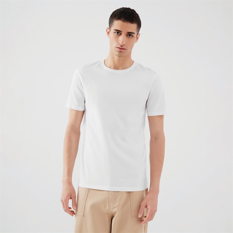 Denim Project Herre Ti Pakke T-shirts 002 Hvid