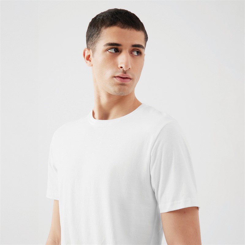 Denim Project Herre Ti Pakke T-shirts 002 Hvid
