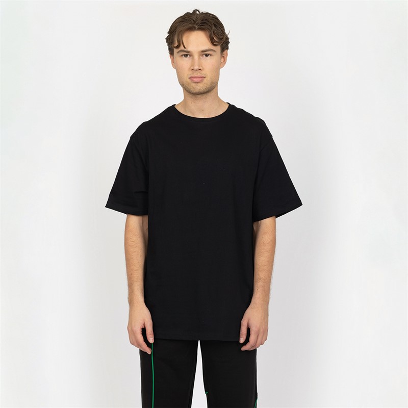 Denim Project Herre Los Angeles T-Shirt 001 Sort