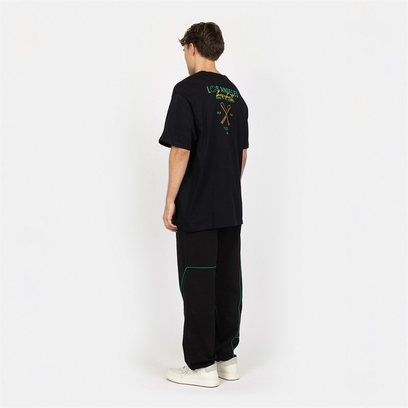 Denim Project Herre Los Angeles T-Shirt 001 Sort