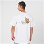 Denim Project Heren Negroni T-Shirt 130 Optic White