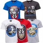 Mandalorian Boys Five Pack T-Shirts Multi