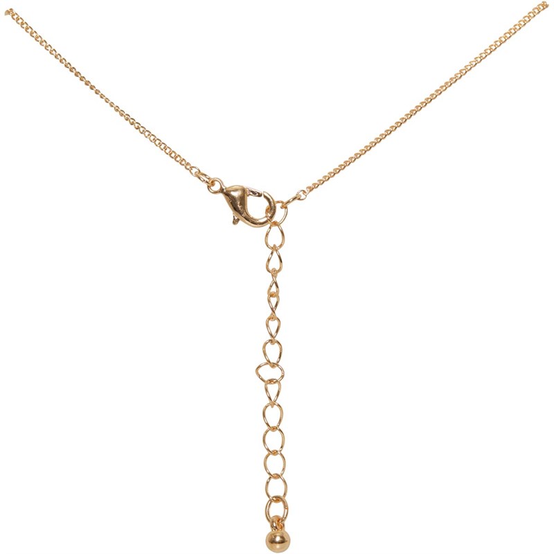 Eternity Cubic Zirconia Womens Necklace Gold