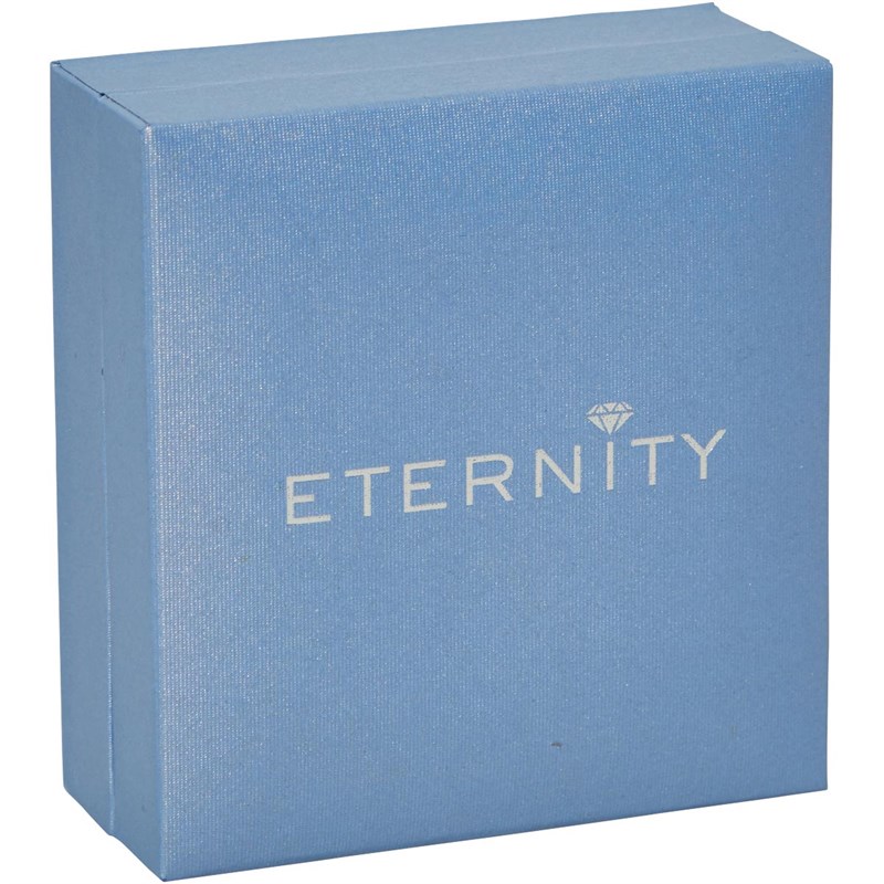 Eternity Cubic Zirconia Womens Necklace Gold