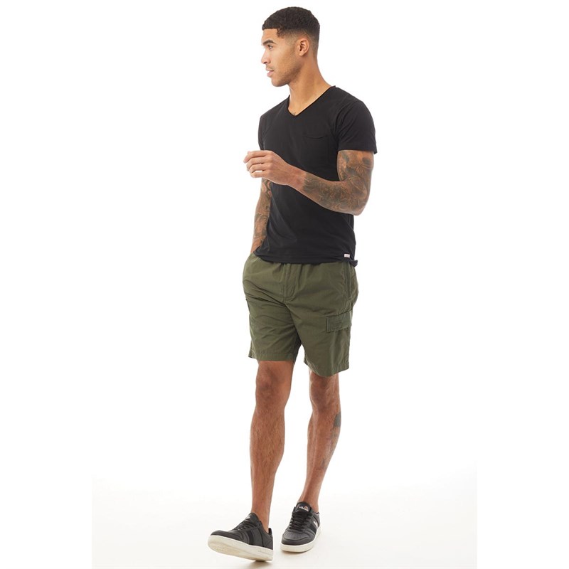 Superdry Herren UTL Cargo Shorts Grün