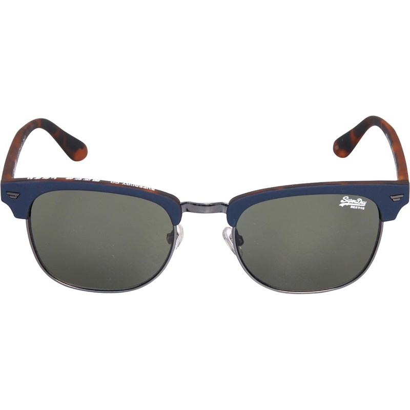 Superdry Unisex Kendrik Zonnebril Bruin dierenprint