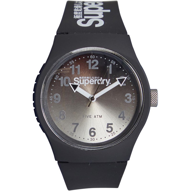 Superdry Unisex Uhren Schwarz