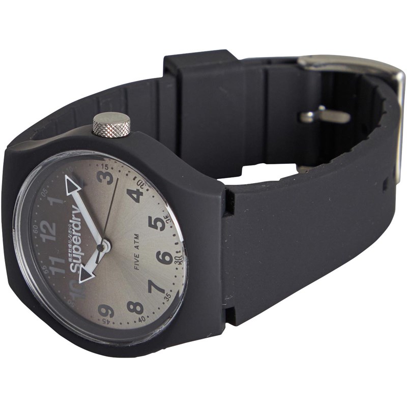 Superdry Unisex Uhren Schwarz