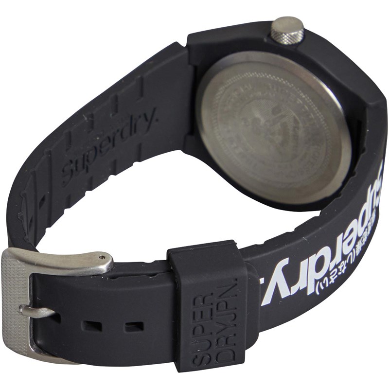 Superdry Unisex Uhren Schwarz