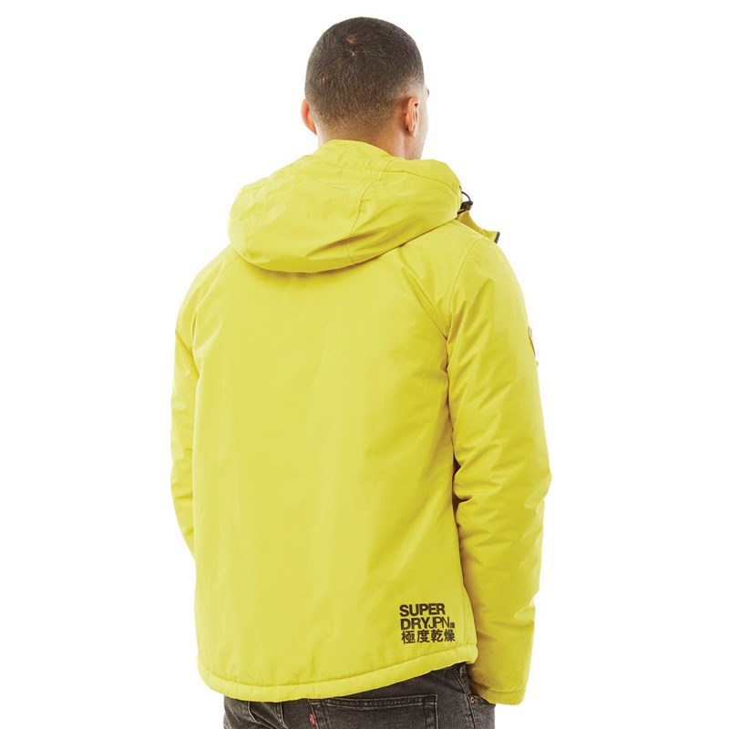 Superdry Herren Padded Elite Leicht Jacken Gelb