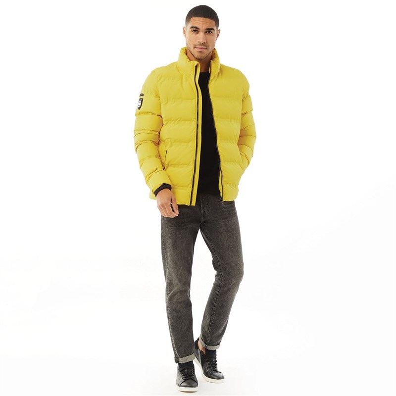 Superdry Herren Ultimate Radar Puffajacke Gelb