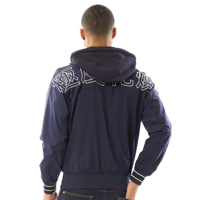 Superdry Herre Summer House Bomber Bomberjakke Marineblå