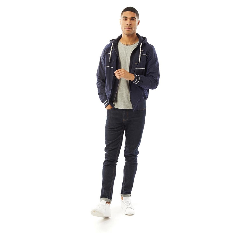Superdry Herre Summer House Bomber Bomberjakke Marineblå