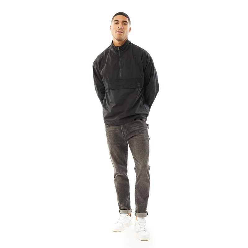 Superdry Herren Utility Jacken Schwarz