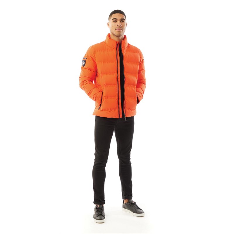 Superdry Heren Ultimate Radar Donsjassen Oranje