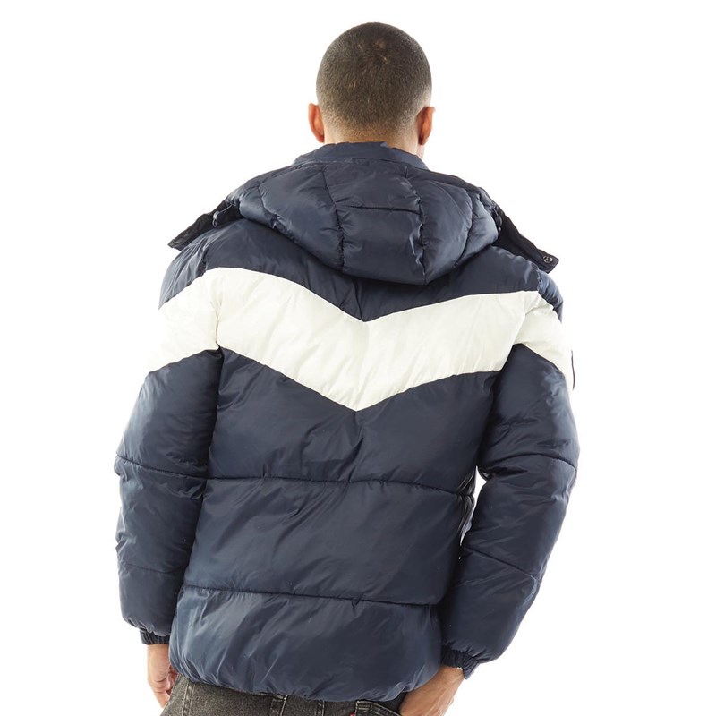 Superdry Mens Stratus Padded Jacket Deep Navy