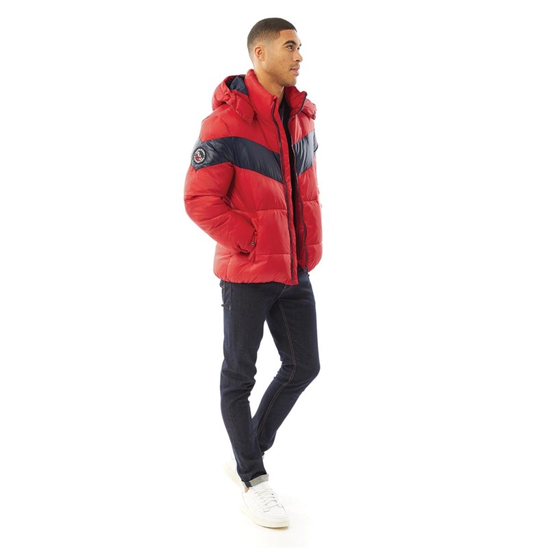 Superdry Heren Stratus Jacks Rood