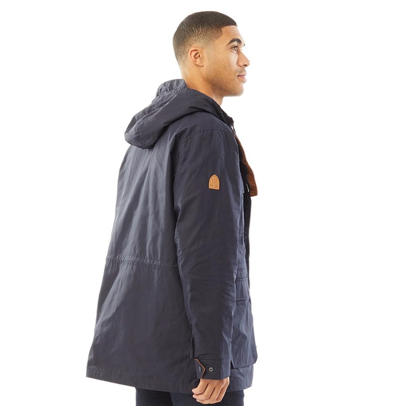 Superdry Mens Mountain Parka Atlantic Navy