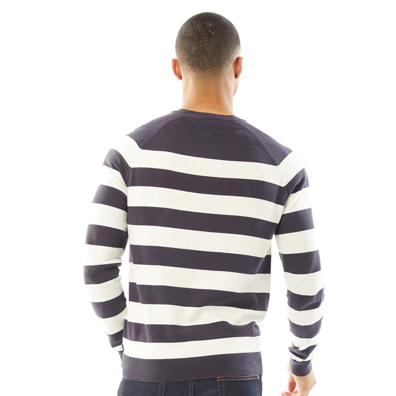 Superdry Męskie Orange Label Swetry Granatowy