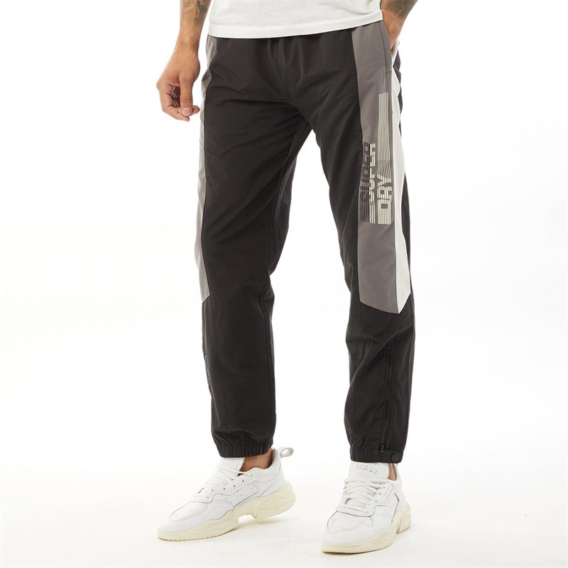 Superdry Męskie Spodnie Dresowe Czarny