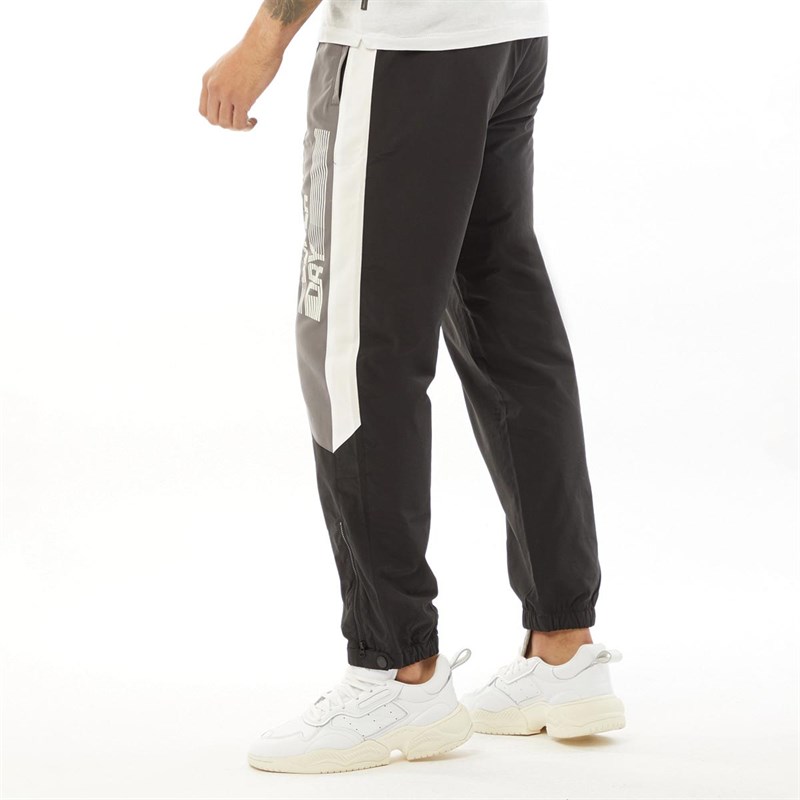 Superdry Męskie Spodnie Dresowe Czarny