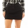 Superdry Damskie Denim Mini Spódnice Czarny