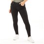 Superdry Damen Skinny Jeans Schwarz