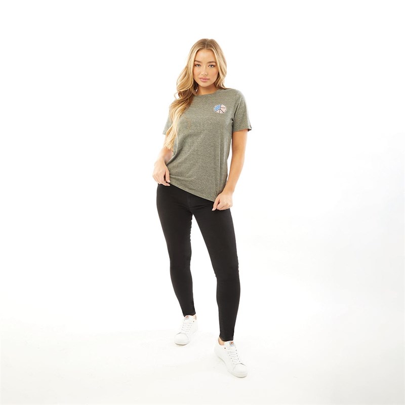 Superdry Damen Skinny Jeans Schwarz