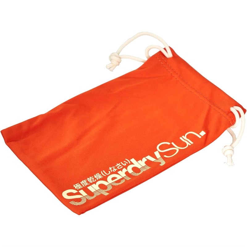 Superdry Męskie Superflux Okulary Przeciwsłoneczne Czarny