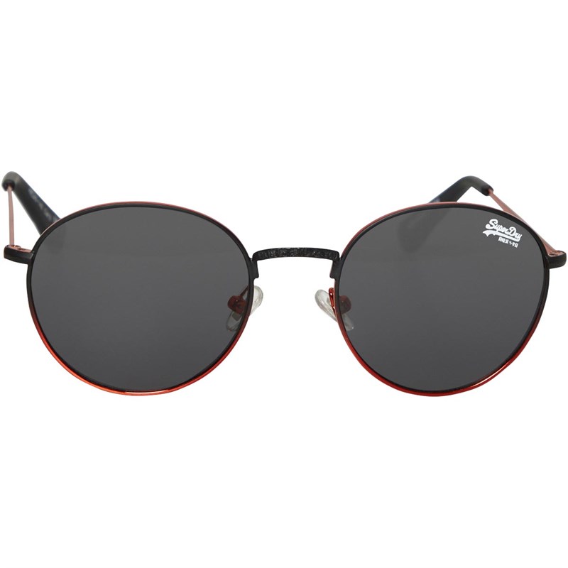 Superdry Enso Sunglasses Black/Orange