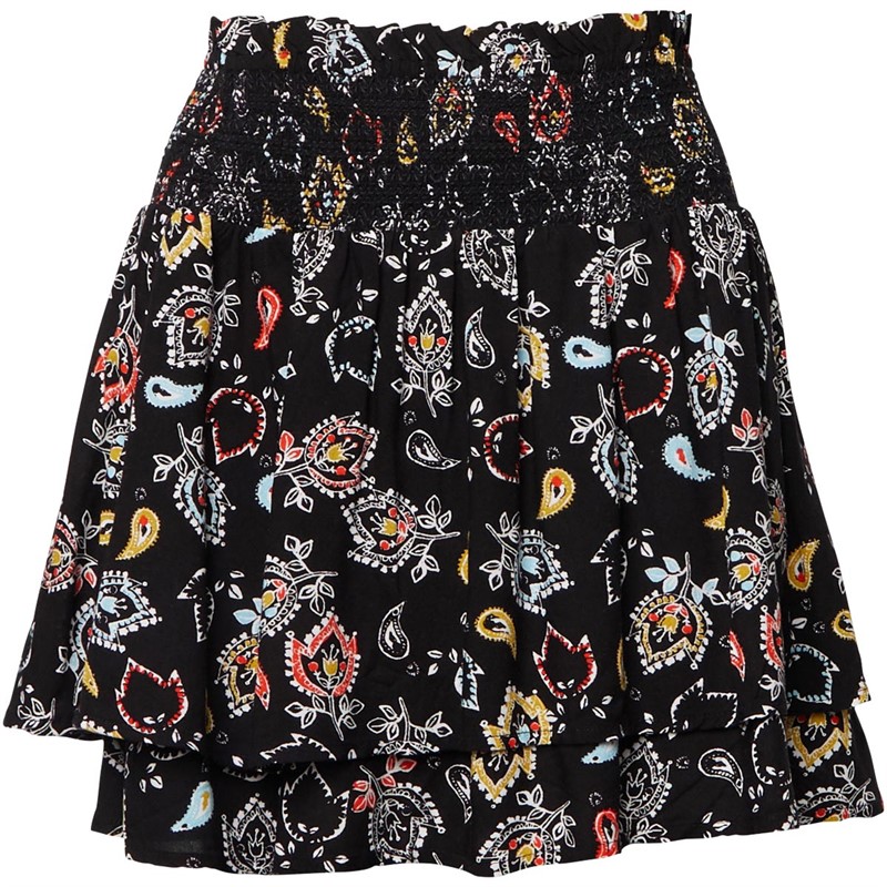 Superdry Damskie Olivia Spódnice Czarny