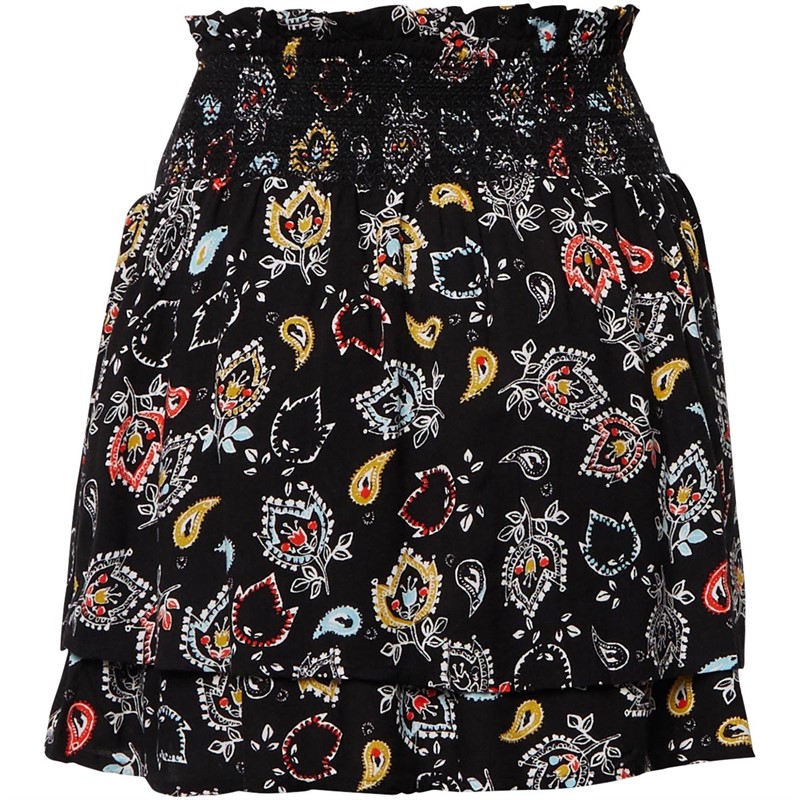 Superdry Damskie Olivia Spódnice Czarny