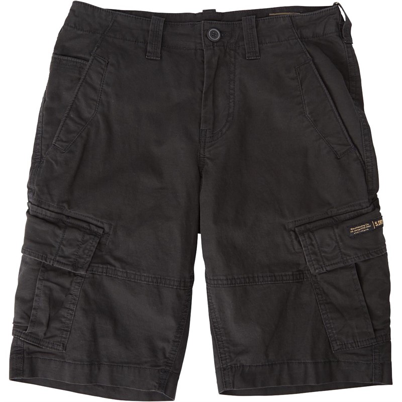 Superdry Shorts Cargo Vintage Femme Noir