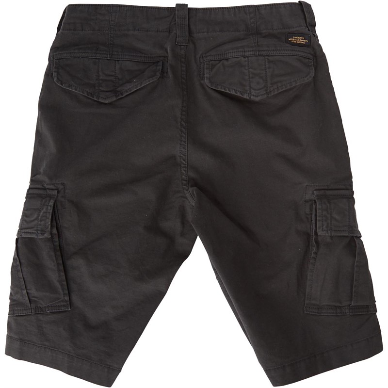 Superdry Shorts Cargo Vintage Femme Noir