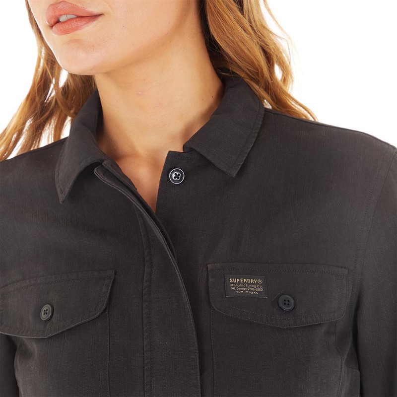 Superdry Damskie Stroje Jednoczęściowe/Kostiumy Czarny