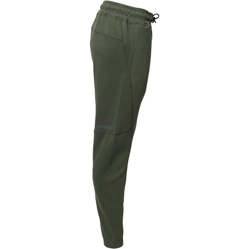 Superdry Damskie Spodnie Dresowe Ciemny Zielony