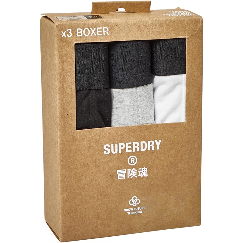 Superdry Boxers Homme Noir