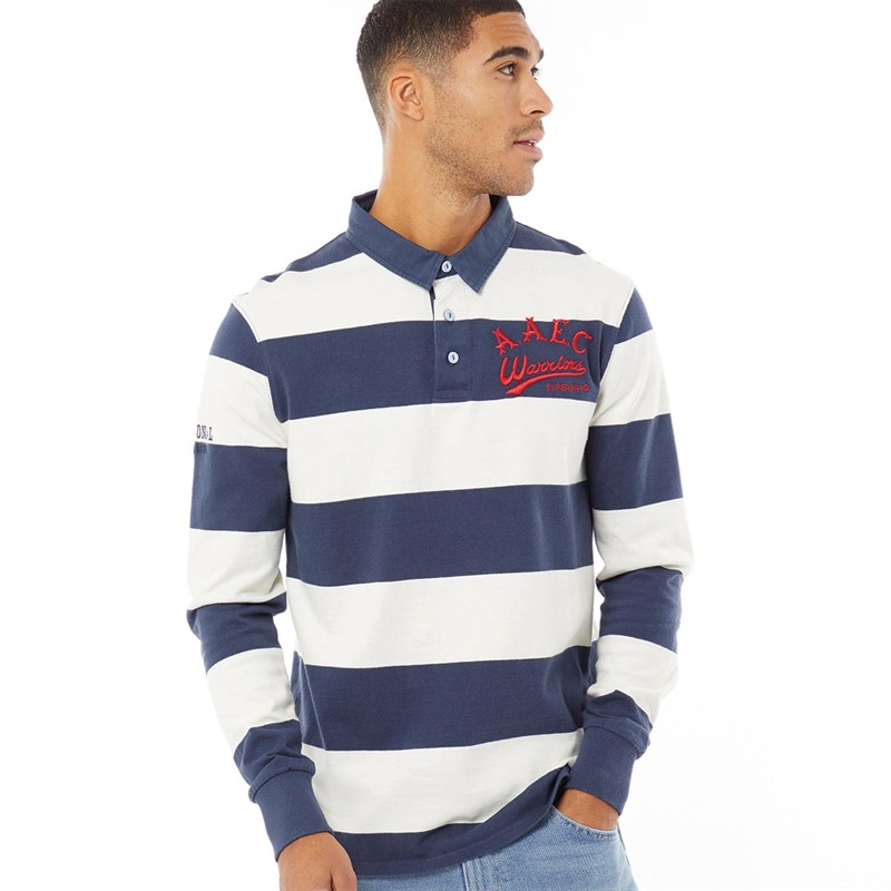 Superdry Heren T-shirts Marineblauw