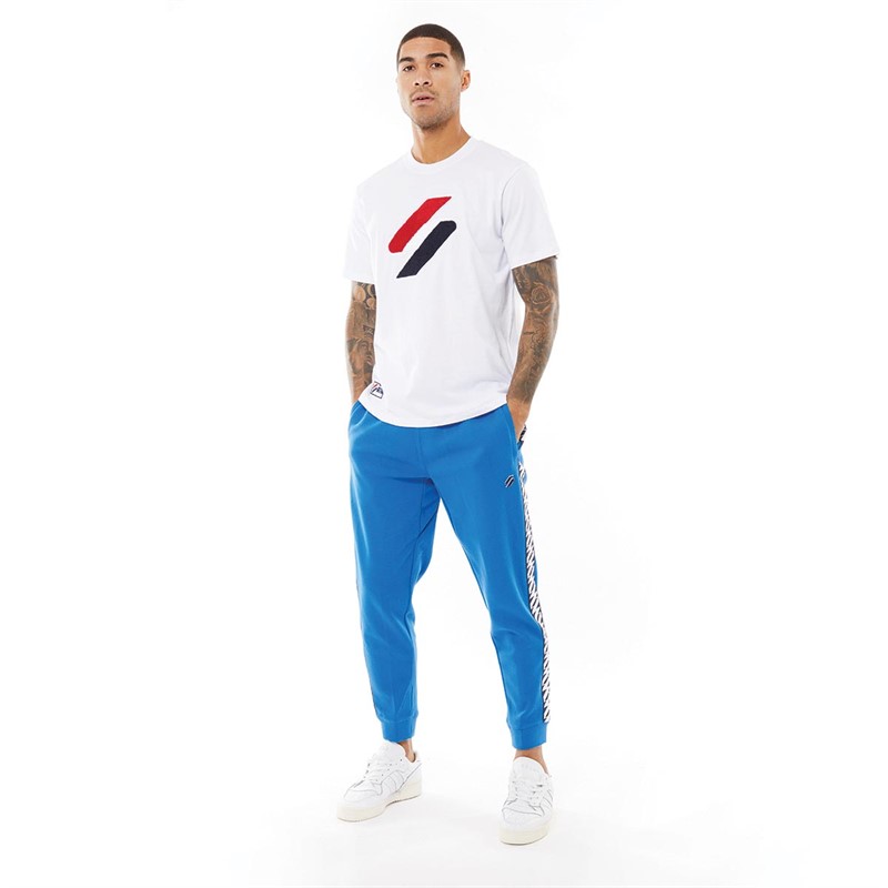 Superdry Mens Code Logo T-Shirt Optic