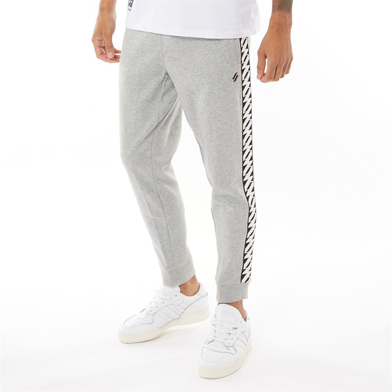Superdry Herren Code Jogginghosen Graumeliert