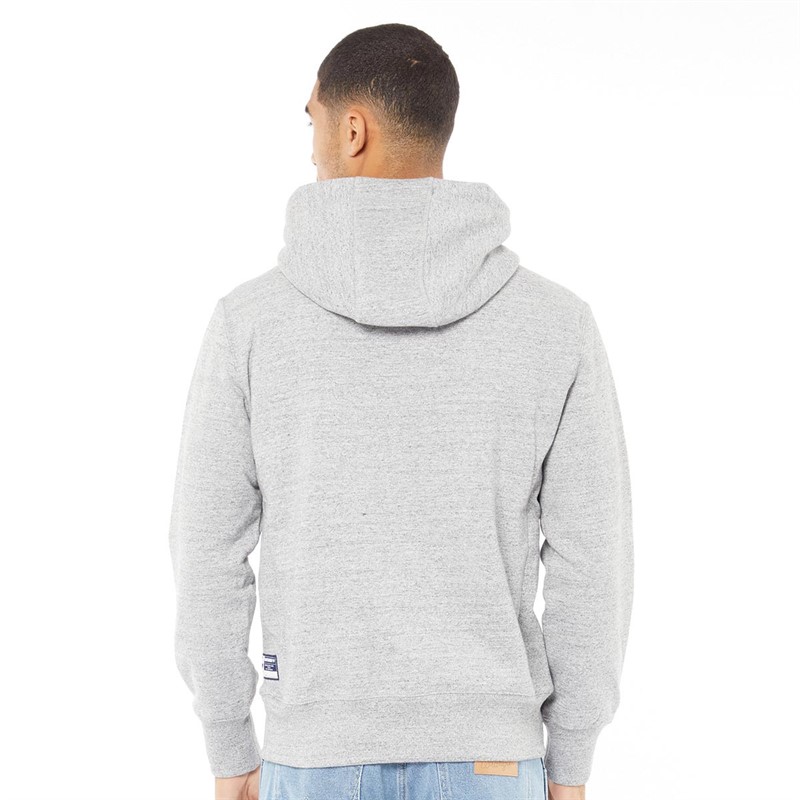 Superdry Heren Sportstyle Hoodies Gemeleerd Grijs