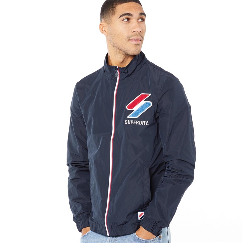 Superdry Vestes Légères Homme Bleu Marine