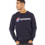 Superdry Sweatshirts Sportstyle Homme Bleu Marine