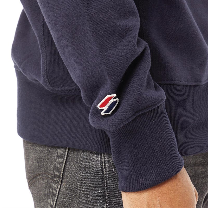Superdry Sweatshirts Sportstyle Homme Bleu Marine