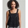 Superdry Dame Vintage Cutwork Overdele Sort